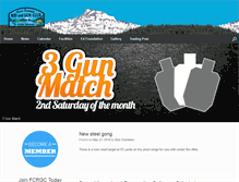 Tablet Screenshot of fourcornersgunclub.com